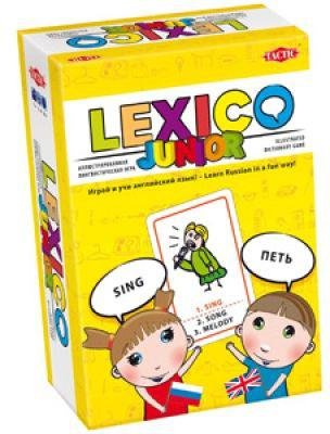 Игра настольная лингвистическая &#039;Lexico Junior - Слова&#039;, для детей с 7 лет, Tactic [01957] Игра настольная лингвистическая 'Lexico Junior - Слова', для детей с 7 лет, Tactic [01957]