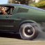 Модель автомобиля Ford Mustang GT Steve McQueen Bullitt 1968, зеленая, 1:43, серия Премиум в пластмассовой коробке, Yat Ming [43207G] - burninrubber4.jpg