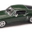 Модель автомобиля Ford Mustang GT Steve McQueen Bullitt 1968, зеленая, 1:43, серия Премиум в пластмассовой коробке, Yat Ming [43207G] - 43207-Dark Green.jpg