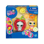 Подарочный набор 'Яблоки', с Птичкой и Червячком, Littlest Pet Shop, Hasbro [92490]