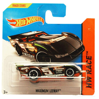 Коллекционная модель автомобиля Maximum Leeway - HW Race 2014, черная, Hot Wheels, Mattel [BFD39] Коллекционная модель автомобиля Maximum Leeway - HW Race 2014, черная, Hot Wheels, Mattel [BFD39]