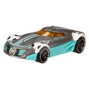 Коллекционная модель автомобиля MR11 - HW City 2014, серый металлик, Hot Wheels, Mattel [BFF63]