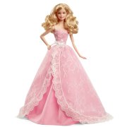 Кукла 'Пожелания ко дню рождения 2015' (Birthday Wishes 2015), блондинка, коллекционная Barbie, Mattel [CFG03]