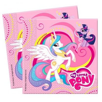 Салфетки My Little Pony, двуслойные, 16шт Procos [80127] Салфетки My Little Pony, двуслойные, 16шт [80127]