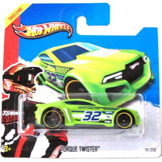 Коллекционная модель автомобиля Torque Twister - HW Racing 2013, зеленая, H...