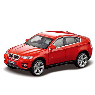 Модель автомобиля BMW X6, красная, 1:43, серия &#039;Speed Street&#039;, Welly [44000-20] Модель автомобиля BMW X6, красная, 1:43, серия 'Speed Street', Welly [44000-20]