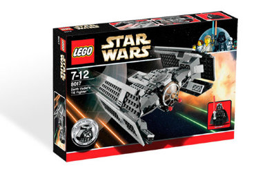 Конструктор &#039;TIE - истребитель Дарта Вейдера&#039;, серия Lego Star Wars [8017] Конструктор 'TIE - истребитель Дарта Вейдера', серия Lego Star Wars [8017]