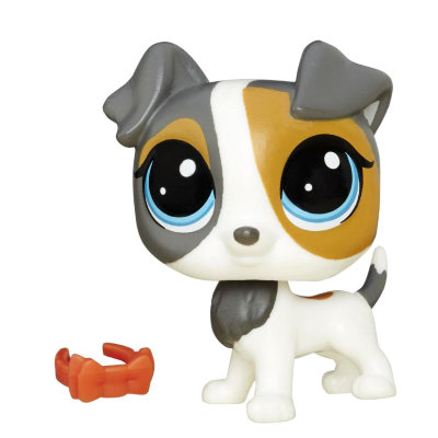 Одиночная зверюшка 'Джек Рассел Терьер Scamps Russo', из серии Pets in the City, Littlest Pet Shop [B8507] Одиночная зверюшка 'Джек Рассел Терьер Scamps Russo', из серии Pets in the City, Littlest Pet Shop [B8507]