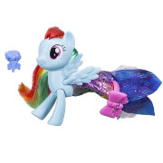 Игровой набор 'Пони-русалка Радуга Дэш 2-в-1' (Land and Sea Fashion Styles - Rainbow Dash), из серии 'My Little Pony в кино', My Little Pony, Hasbro [C1828]