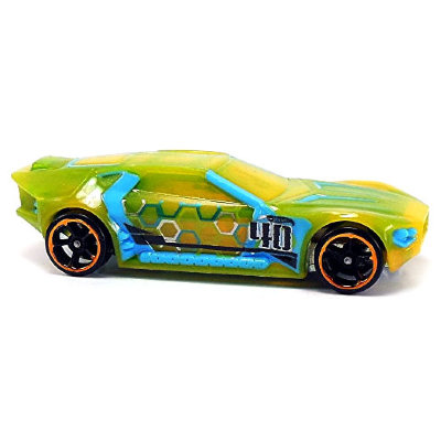 Коллекционная модель автомобиля Bullet Proof - HW Race 2014, желтая полупрозрачная, Hot Wheels, Mattel [BFD40] Коллекционная модель автомобиля Bullet Proof - HW Race 2014, желтая полупрозрачная, Hot Wheels, Mattel [BFD40]