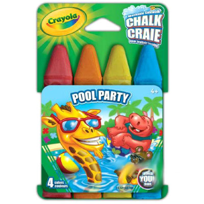 Цветные толстые мелки для асфальта, 4 штуки, Crayola [03-5217] Цветные толстые мелки для асфальта, 4 штуки, Crayola [03-5217]
