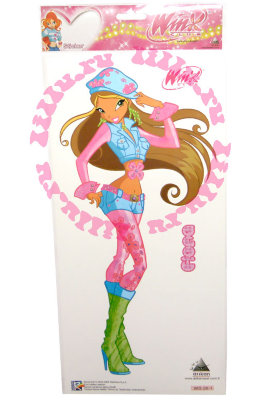 Наклейки большие 'Winx Club - Flora' [10526f] Наклейки большие 'Winx Club - Flora' [10526f]