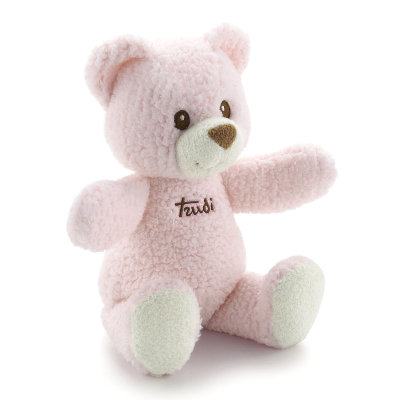 Мягкая игрушка &#039;Розовый медвежонок&#039;, 26 см, Trudi [2597-024] Мягкая игрушка 'Розовый медвежонок', 26 см, Trudi [2597-024]