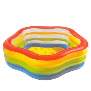 Детский надувной бассейн 'Летние цвета', Intex [56495NP]