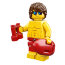 Минифигурка 'Спасатель', серия 12 'из мешка', Lego Minifigures [71007-07] - 71007-07.jpg