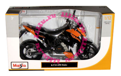 Модель мотоцикла KTM 690 Duke, 1:12, Maisto [31101-09] Модель мотоцикла KTM 690 Duke, 1:12, Maisto [31101-09]