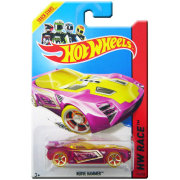 Коллекционная модель автомобиля Nerve Hammer - HW Race 2014, розовая прозрачная, Hot Wheels, Mattel [BFD44]