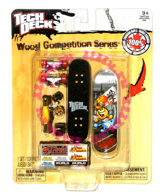 Набор 'Собери фингерборд', с деревянным скейтом, из серии Wood Competition Series, Tech Deck, Spin Master [35886] Набор 'Собери фингерборд', с деревянным скейтом, из серии Wood Competition Series, Tech Deck, Spin Master [35886]