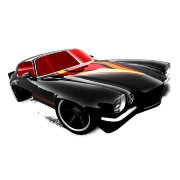 Коллекционная модель автомобиля Сamaro 1970 - HW Showroom 2013, черная, Mattel [X1799]
