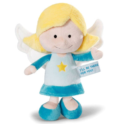 Мягкая игрушка &#039;Ангел-хранитель голубой&#039;, сидячий, 25 см, коллекция &#039;Ангелы-хранители&#039; (Guardians Angels), NICI [37335] Мягкая игрушка 'Ангел-хранитель голубой', сидячий, 25 см, коллекция 'Ангелы-хранители' (Guardians Angels), NICI [37335]