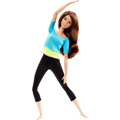 Шарнирная кукла Barbie, из серии &#039;Безграничные движения&#039; (Made-to-Move), Mattel [DJY08] Шарнирная кукла Barbie, из серии 'Безграничные движения' (Made-to-Move), Mattel [DJY08]