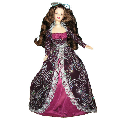 Кукла Барби 'Зимняя фантазия' (Winter Fantasy Barbie Special Edition), шатенка, коллекционная, Mattel [17666] Кукла Барби 'Зимняя фантазия' (Winter Fantasy Barbie Special Edition), шатенка, коллекционная, Mattel [17666]