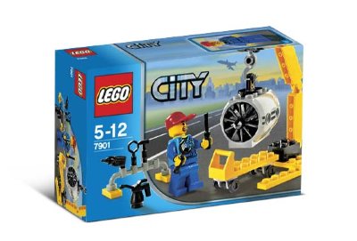 Конструктор &quot;Механик аэропорта&quot;, серия Lego City [7901] Конструктор "Механик аэропорта", серия Lego City [7901]