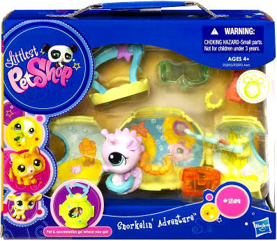 Зверюшка в сумочке-домике - Морской Конёк в аквариуме, Littlest Pet Shop, Hasbro [93395] Зверюшка в сумочке-домике - Морской конёк в аквариуме, Littlest Pet Shop, Hasbro [93395]