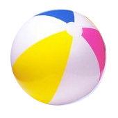 Мяч надувной, 61см, Intex [59030NP] Мяч надувной, 61см, Intex [59030NP]