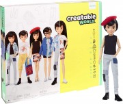 Игровой набор с шарнирной куклой 'Делюкс' из серии 'Creatable World', Mattel [GGG54]