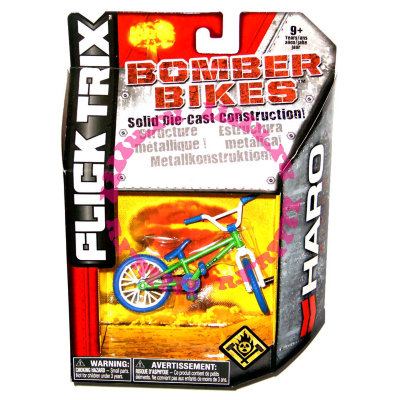 Фингербайк металлический &#039;Haro Bikes&#039;, серия Bomber Bikes, Flick Trix, Spin Master [46751] Фингербайк металлический 'Haro Bikes', серия Bomber Bikes, Flick Trix, Spin Master [46751]