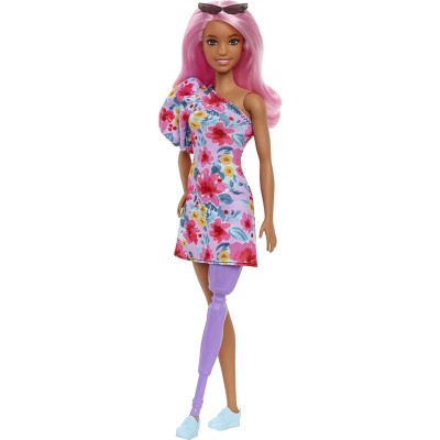 Кукла Барби с протезом, обычная (Original), #189 из серии &#039;Мода&#039; (Fashionistas), Barbie, Mattel [HBV21] Кукла Барби с протезом, обычная (Original), #189 из серии 'Мода' (Fashionistas), Barbie, Mattel [HBV21]
