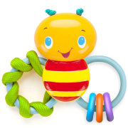 * Развивающая игрушка-погремушка 'Пчелка' (ChewBee Rattle), Bright Starts [52025]