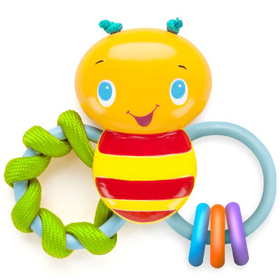 * Развивающая игрушка-погремушка &#039;Пчелка&#039; (ChewBee Rattle), Bright Starts [52025] Развивающая игрушка-погремушка 'Пчелка' (ChewBee Rattle), Bright Starts [52025]