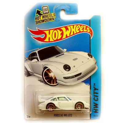 Коллекционная модель автомобиля Porsche 993 GT2 - HW City 2014, белая, Hot Wheels, Mattel [BFF84] Коллекционная модель автомобиля Porsche 993 GT2 - HW City 2014, белая, Hot Wheels, Mattel [BFF84]
