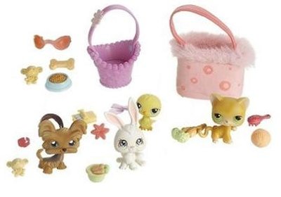Подарочный набор 'Весенняя корзина' с 4-мя зверюшками, в ведре, Littlest Pet Shop, Hasbro [50994] Подарочный набор 'Весенняя корзина' с 4-мя зверюшками, в ведре, Littlest Pet Shop, Hasbro [50994]