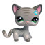 * Одиночная зверюшка 'Стоячая серая Кошка', Littlest Pet Shop [#483] - LPS-483-1.jpg