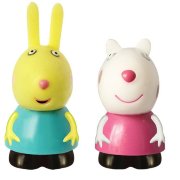 Набор игрушек 'Овечка Сьюзи и крольчиха Ребекка', 10 см, ПВХ, Peppa Pig, Росмэн [25069]