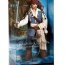 Кукла Captain Jack Sparrow, Johnny Depp  (Капитан Джек Воробей, Джонни Депп) по мотивам фильма 'Пираты Карибского моря: На странных берегах', коллекционная Barbie Pink Label, Mattel [T7654] - t7654a1.jpg