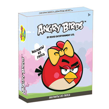 Набор для изготовления магнитов &#039;Angry Birds&#039;, Centrum [84427] Набор для изготовления магнитов 'Angry Birds', Centrum [84427]
