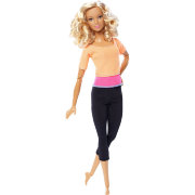 Шарнирная кукла Barbie, из серии 'Безграничные движения' (Made-to-Move), Mattel [DPP75]