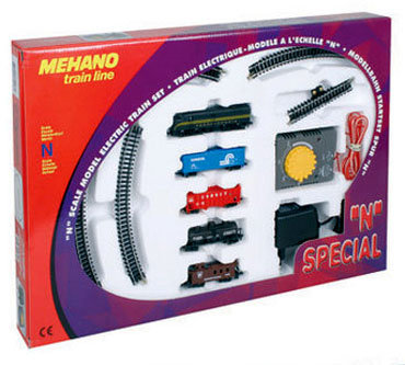 Железная дорога Mehano &quot;N Special - грузовой&quot; T773, масштаб N Железная дорога Mehano "N Special - грузовой" T773, масштаб N