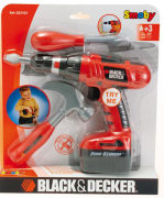 Игровой набор инструментов с шуруповёртом, Black&Decker, Smoby [23103]