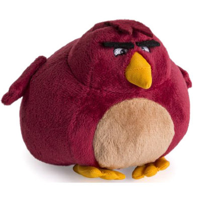 Мягкая игрушка &#039;Злая птичка Теренс&#039; (Angry Birds - Terrance Bird), 12 см, Spin Master [73181] Мягкая игрушка 'Злая птичка Теренс' (Angry Birds - Terrance Bird), 12 см, Spin Master [73181]