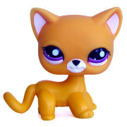 * Игрушка 'Петшоп из мешка - рыжая Кошка, стоящая на четырех лапах', серия 5, Littlest Pet Shop, Hasbro [37096-2433]