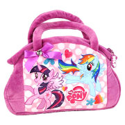 Плюшевая сумочка 'Радуга Дэш и Принцесса Сумеречная Искорка', My Little Pony, Plush Apple [GT7745]