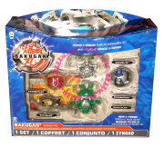 Большой дополнительный набор Bakugan Extension Pack, 4 Бакугана + оружие, 4 сезон 'Бакуган: Всплеск Мехтаниума', Bakugan Mechtanium Surge [52493]