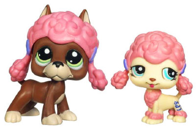 Коллекционные зверюшки 2010 - Дог и Пудель, Littlest Pet Shop [94109] Коллекционные зверюшки 2010 - Дог и Пудель, Littlest Pet Shop [94109]