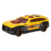 Коллекционная модель автомобиля пожарных HW Pursuit - HW City 2014, желтая, Hot Wheels, Mattel [BFF98]