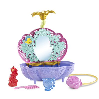 Игровой набор &#039;Ванна Ариэль&#039; (Ariel&#039;s Flower Showers Bathtub), 29 см, из серии &#039;Принцессы Диснея&#039;, Mattel [CDC50] Игровой набор 'Ванна Ариэль' (Ariel's Flower Showers Bathtub), 29 см, из серии 'Принцессы Диснея', Mattel [CDC50]